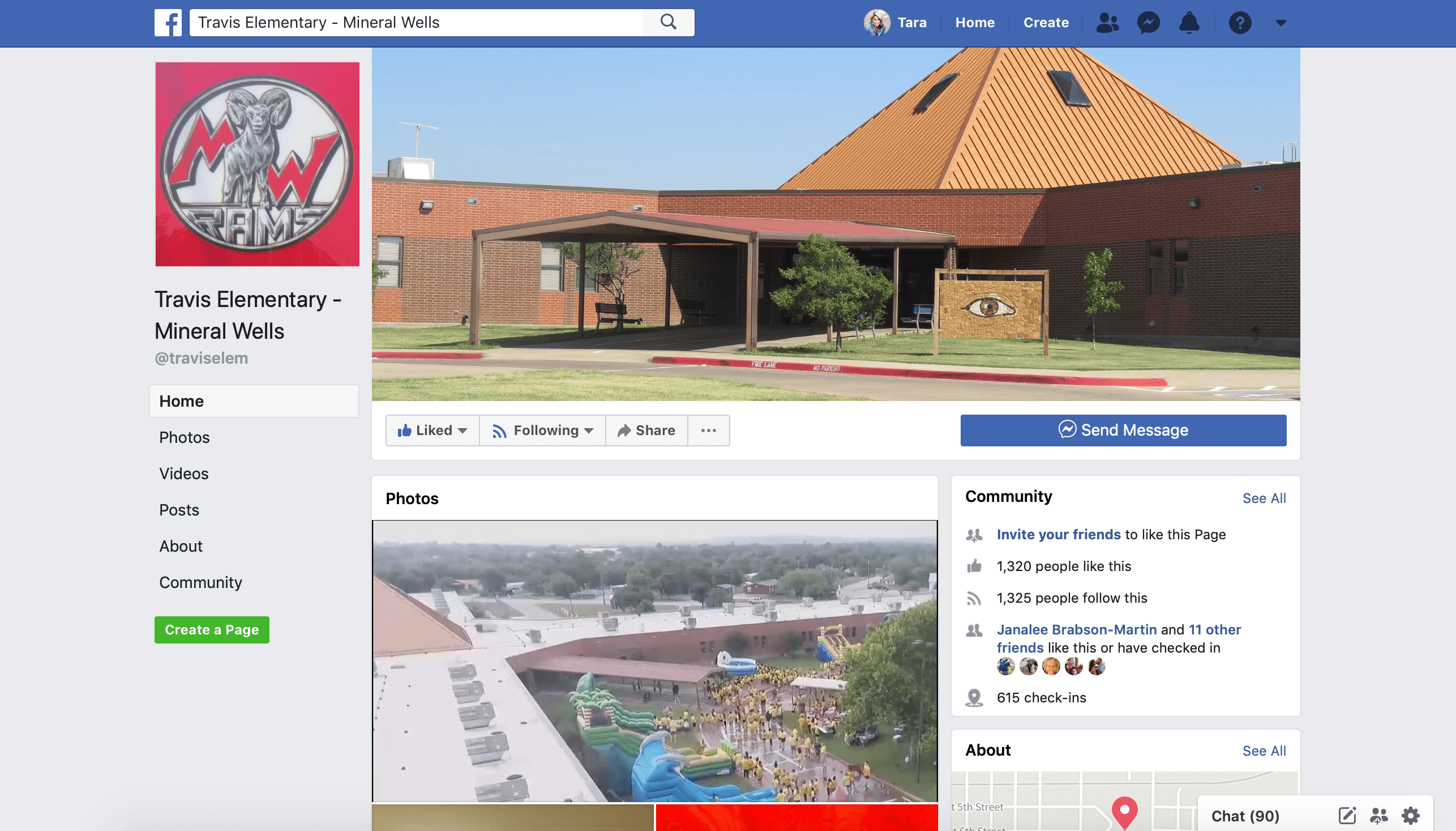Travis Elementary FB Page